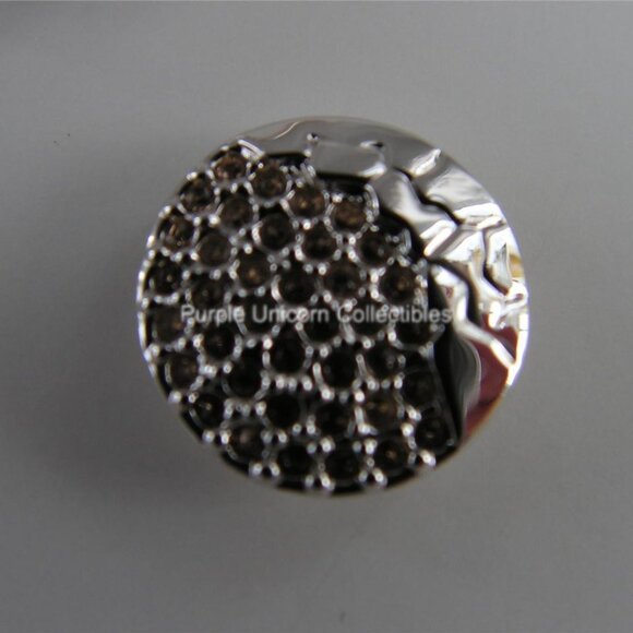 Swarovski Crystal Round Tac Pins Set of 3 SCS 2008-2009-2010 Endangered Wildlife - Picture 4 of 4